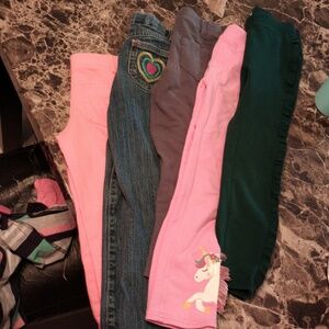 Size 5 Girls Pants Bundle